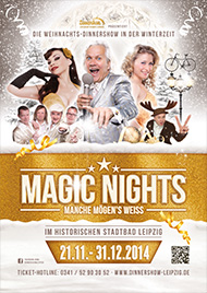 Dinnershow Magic Nights 2014